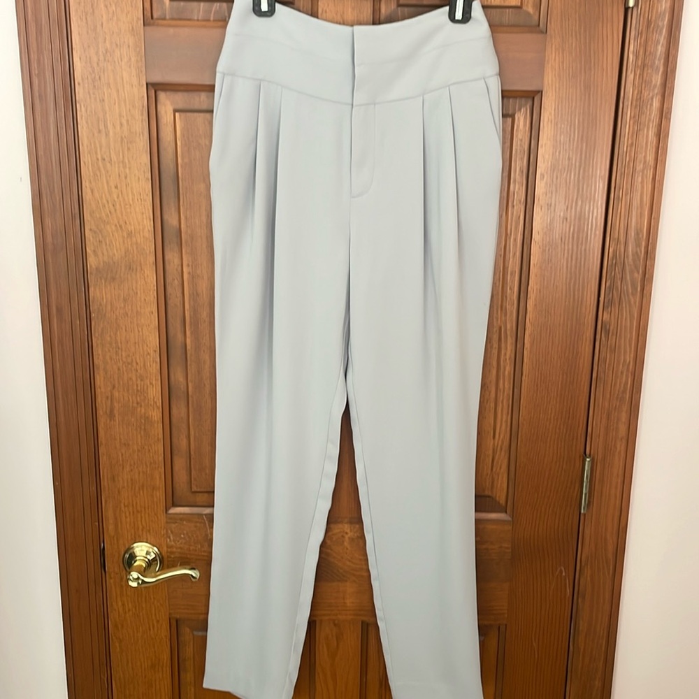 Baby blue Rachel Roy work pants